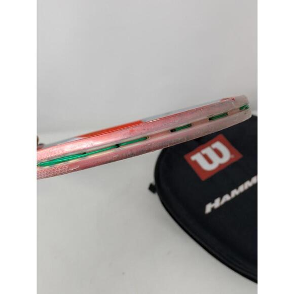 Wilson 50 Hammer Squash Racket Racquet-With Case - Picture 4 of 7